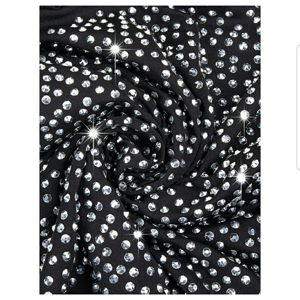 Rhinestone Jumpsuit - Picture 2 of 8